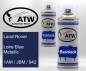 Preview: Land-Rover, Loire Blue Metallic, 1AM / JBM / 942: 400ml Sprühdose + 400ml Klarlack - Set, von ATW Autoteile West.
